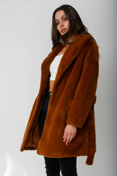 SHACI - Women's Amelia Coat - Brown