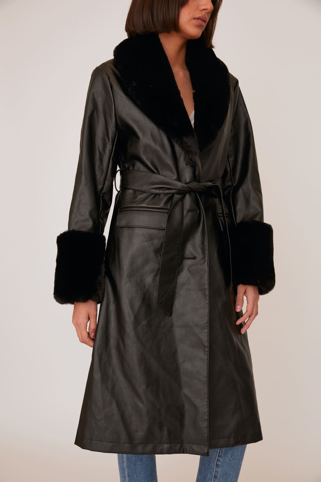 SHACI - Women's Leya Coat - Black
